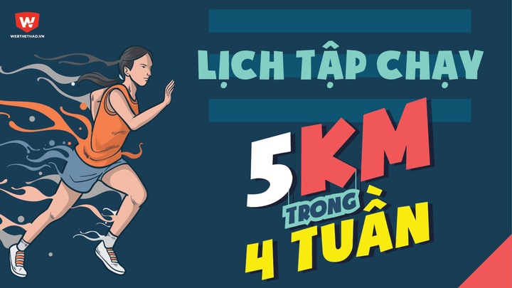 Chia sẻ lịch chạy bộ cho người mới bắt đầu