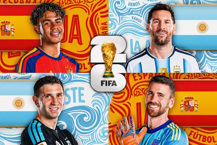 Dự đoán World Cup 2026 trận Tây Ban Nha vs Argentina, 02h00 ngày 20/07