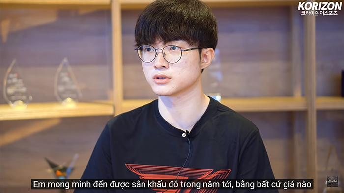 Faker: Em mong mình đến được CKTG năm tới, bằng bất cứ giá nào