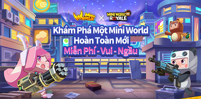 Cách Tải Mini World Royale - Pubg Phiên Bản Hoạt Hình