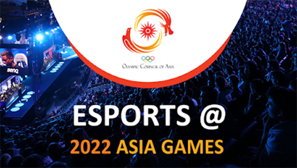 Sau SEA Games 31, Esports tiếp tục góp mặt tại Asian Games 2022
