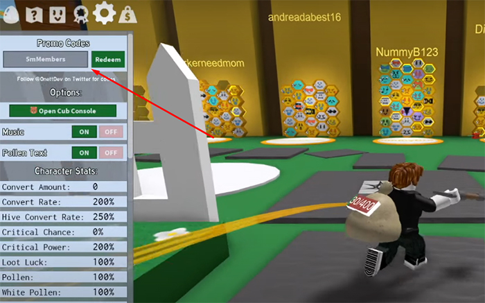 Code Bee Swarm Simulator Cach Nháº­n Va Nháº­p Code Roblox