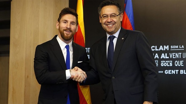300 triệu euro tiền gửi ngân hàng giúp Messi có hợp đồng khủng