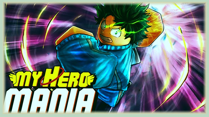 Code My Hero Mania Roblox 2021 mới nhất