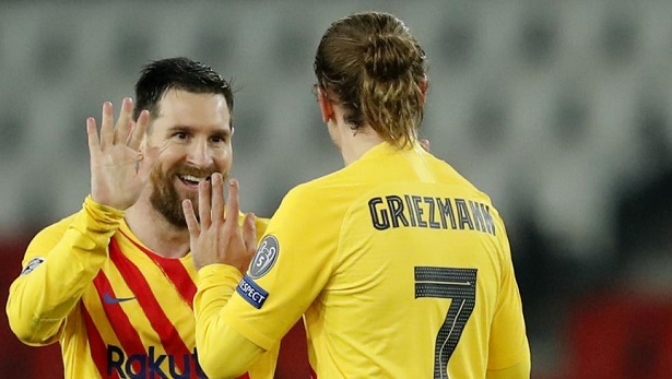 Messi và Griezmann tạo nên cặp tiền đạo xuất sắc nhất La Liga