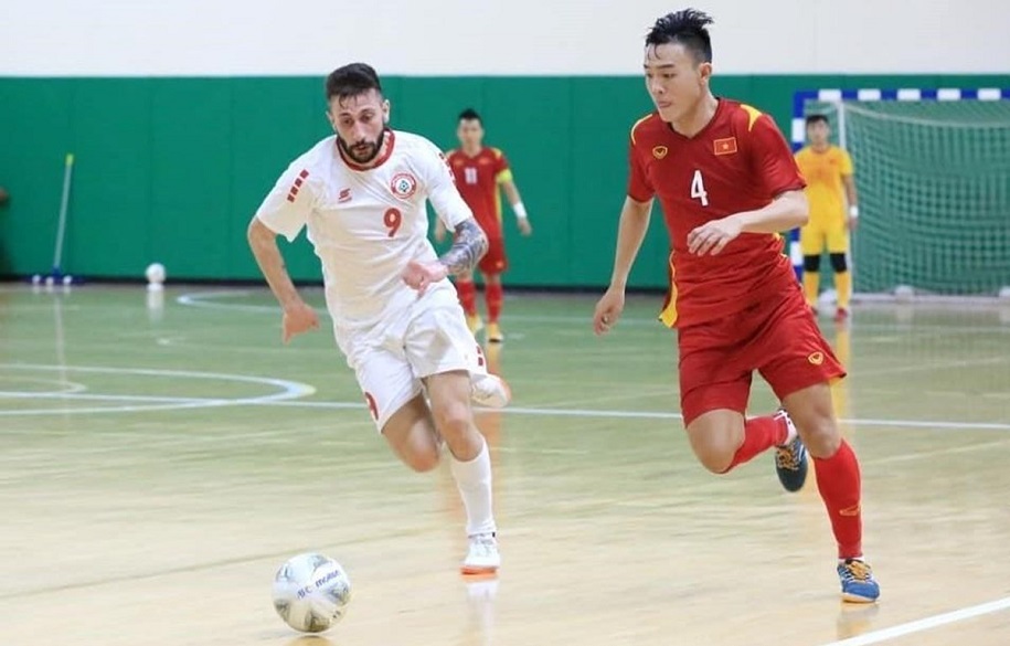 Link xem trực tiếp Futsal Việt Nam vs Lebanon, lượt về vòng loại World Cup 2021