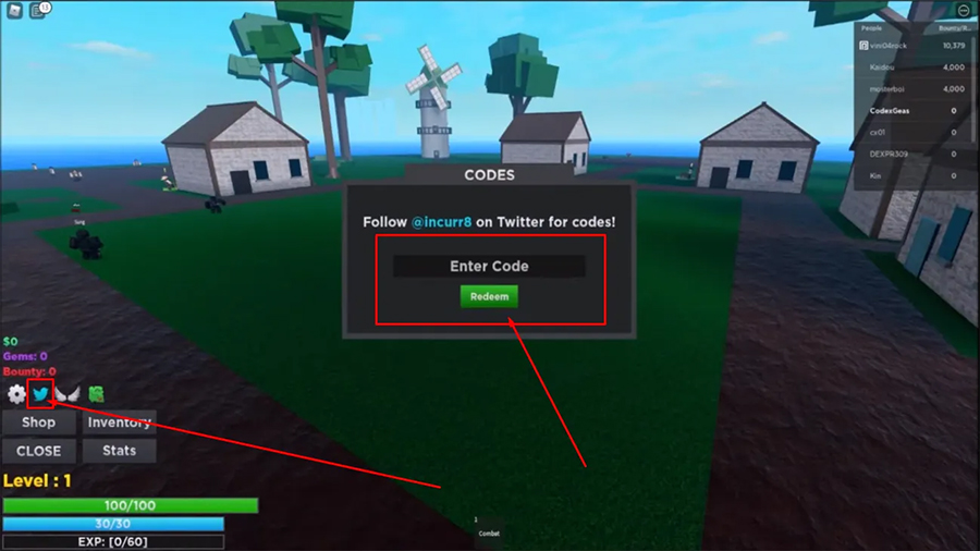 Code Project New World Mới Nhất 2023 - Nhập Codes Game Roblox - Game Việt