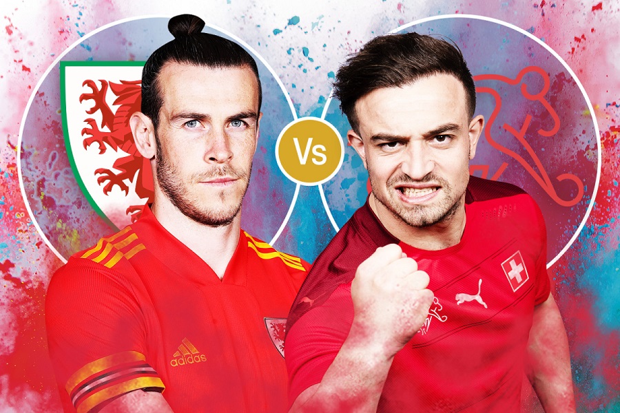 Link xem trực tiếp Wales vs Thụy Sĩ, bảng A EURO 2021