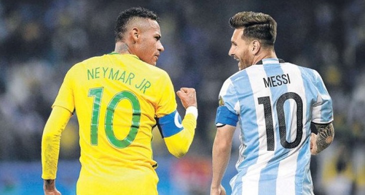 Trực tiếp Brazil vs Argentina: Neymar đấu Messi