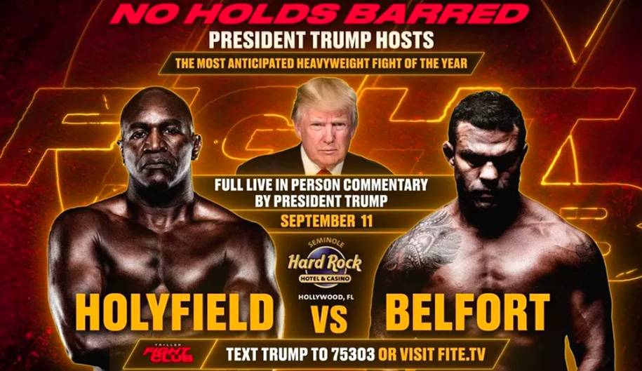 Lịch thi đấu sự kiện Boxing: Vitor Belfort vs Evander Holyfield