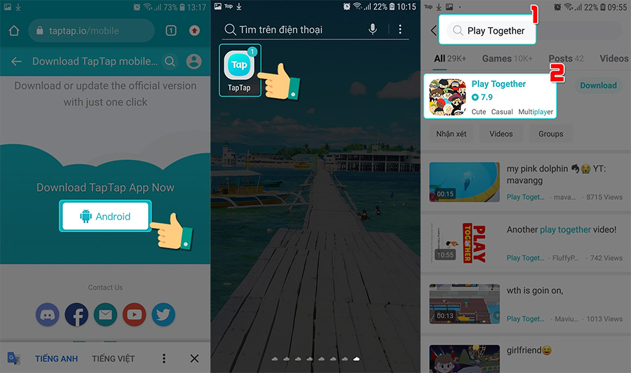 Cách Cập Nhật Play Together Trên Ios Và Android Không Tương Thích