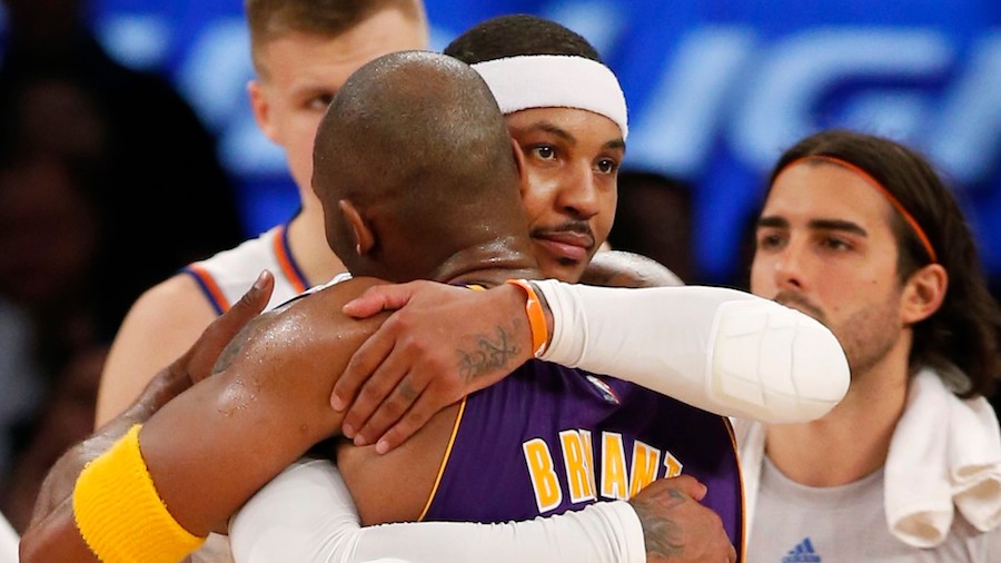 Vì sao Carmelo Anthony nhất quyết từ chối lời mời của Kobe và Lakers?