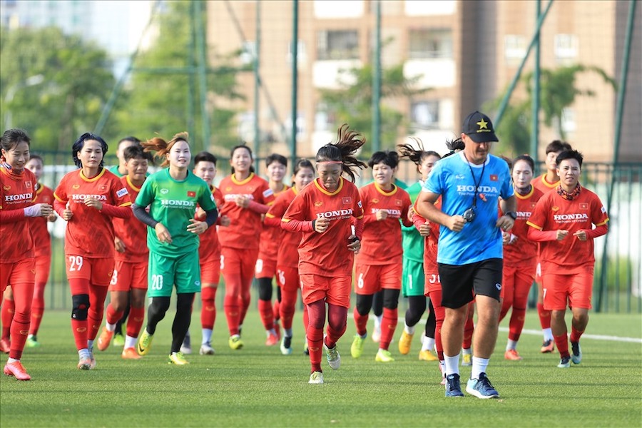 Lịch thi đấu bóng đá nữ Việt Nam tại vòng loại Asian Cup 2022