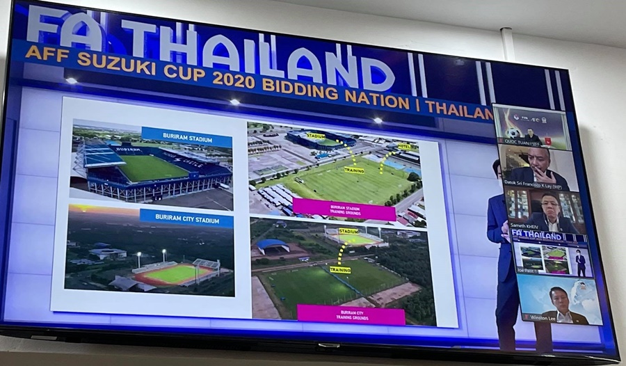 Campuchia bị hụt, Thái Lan và Singapore vào “chung kết” đăng cai AFF Cup 2020