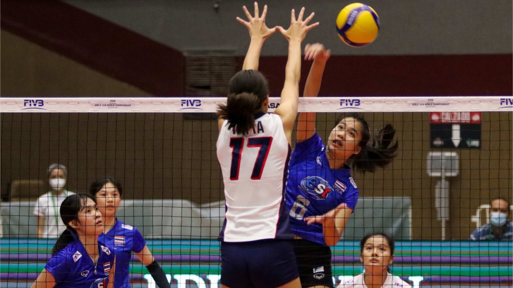 Thái Lan bị loại khỏi top 10 giải bóng chuyền nữ U18 Vô địch Thế giới