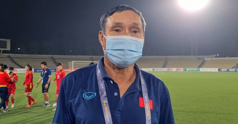 HLV Mai Đức Chung nói gì sau khi nữ Việt Nam giành vé dự Asian Cup 2022?