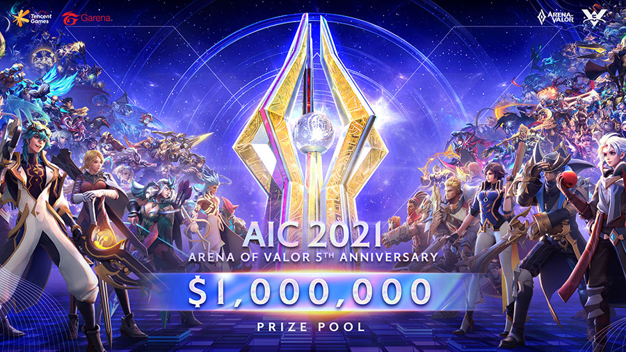 AIC 2021: Giải đấu có giá trị giải thưởng lớn nhất lịch sử Liên Quân