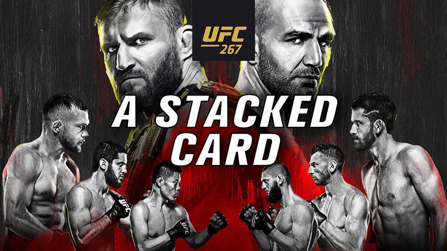 Lịch thi đấu UFC 267: Jan Blachowicz vs Glover Teixeira