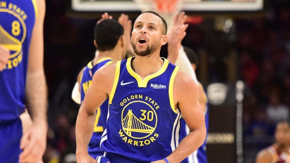 Lại ném 9 quả 3 điểm, Steph Curry giúp Warriors hạ Cavaliers ở hiệp 4