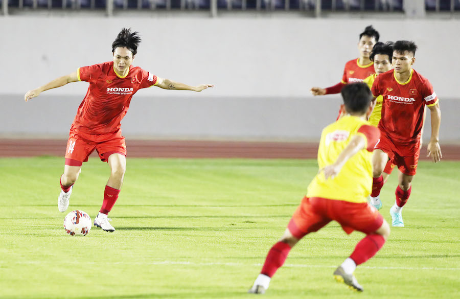 HLV Park Hang Seo đẩy mạnh rèn chiến thuật trước thềm AFF Cup 2020