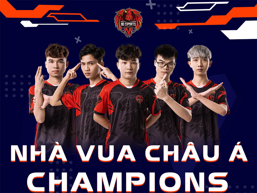 HQ Esports đưa Việt Nam lên ngôi tại Free Fire Asia Championship 2021
