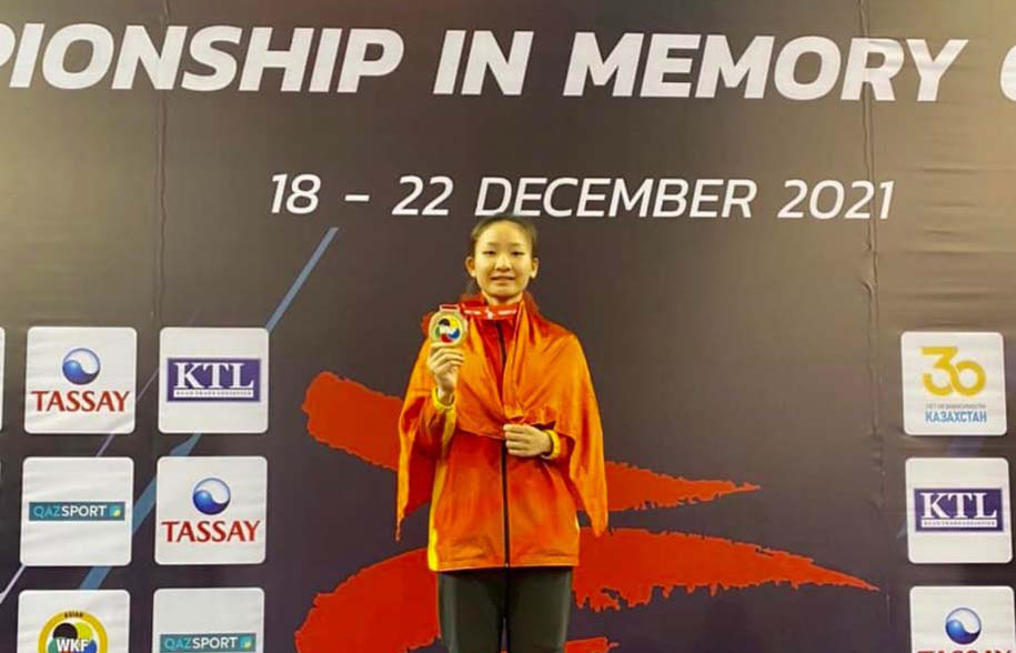 Hoàng Thị Mỹ Tâm giành 2 HCV Karate độc nhất vô nhị cho thể thao Việt Nam