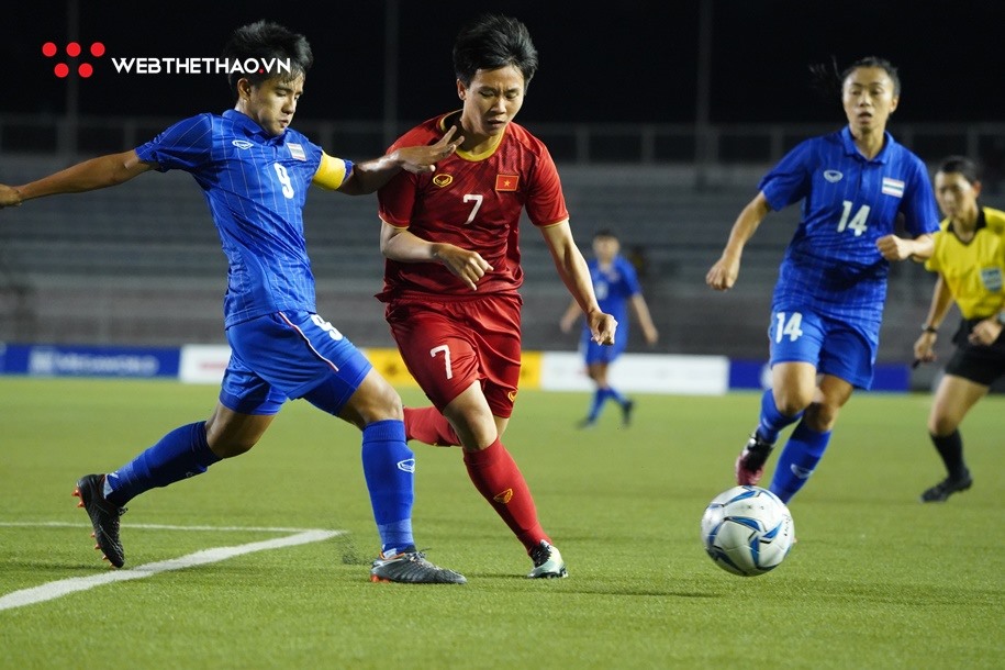 VTV5, VTV6 trực tiếp bóng đá nữ Việt Nam vs Thái Lan hôm nay 2/2
