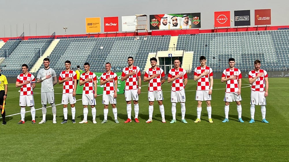 U23 Croatia thiệt quân trước trận gặp U23 Việt Nam ở U23 Dubai Cup 2022