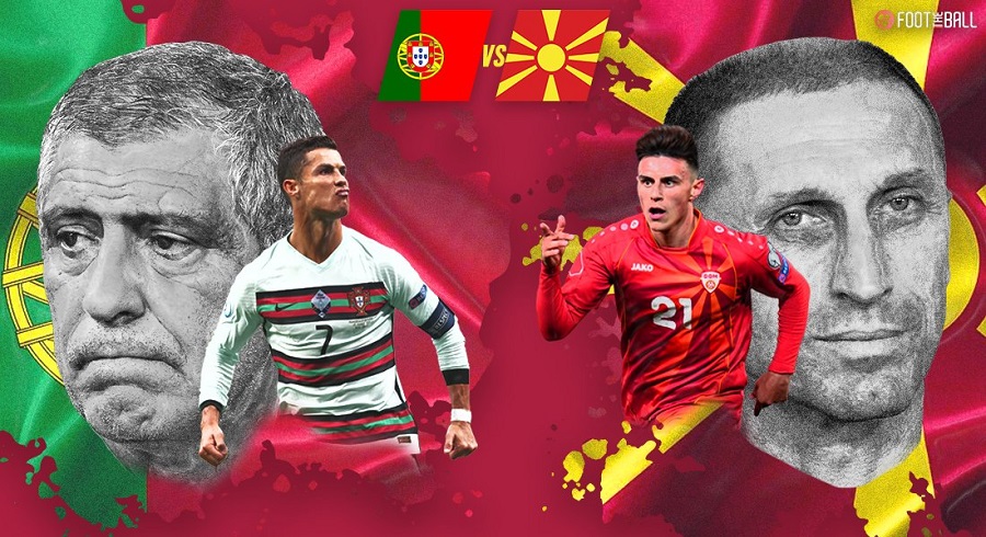 Trực tiếp Bồ Đào Nha vs Bắc Macedonia, chung kết play-off World Cup 2022 châu Âu
