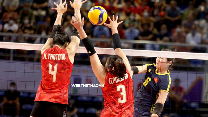 Sau 11 năm bóng chuyền nữ Việt Nam mới lại có 1 set thắng trước Thái Lan