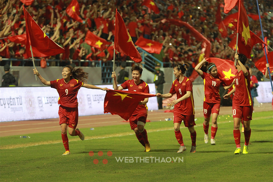 Kết quả nữ Việt Nam 1-0 Thái Lan: Bảo vệ thành công HCV SEA Games 