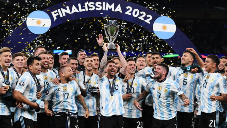 Argentina nhấn chìm Italia, đoạt Siêu Cúp liên lục địa