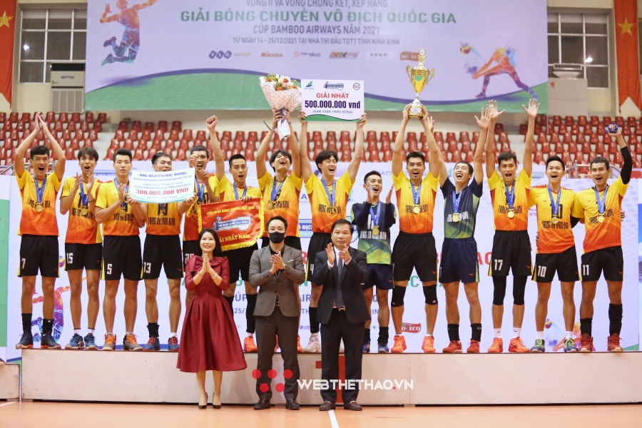 2 CLB bóng chuyền Ninh Bình nói không với ngoại binh tại giải VĐQG 2022