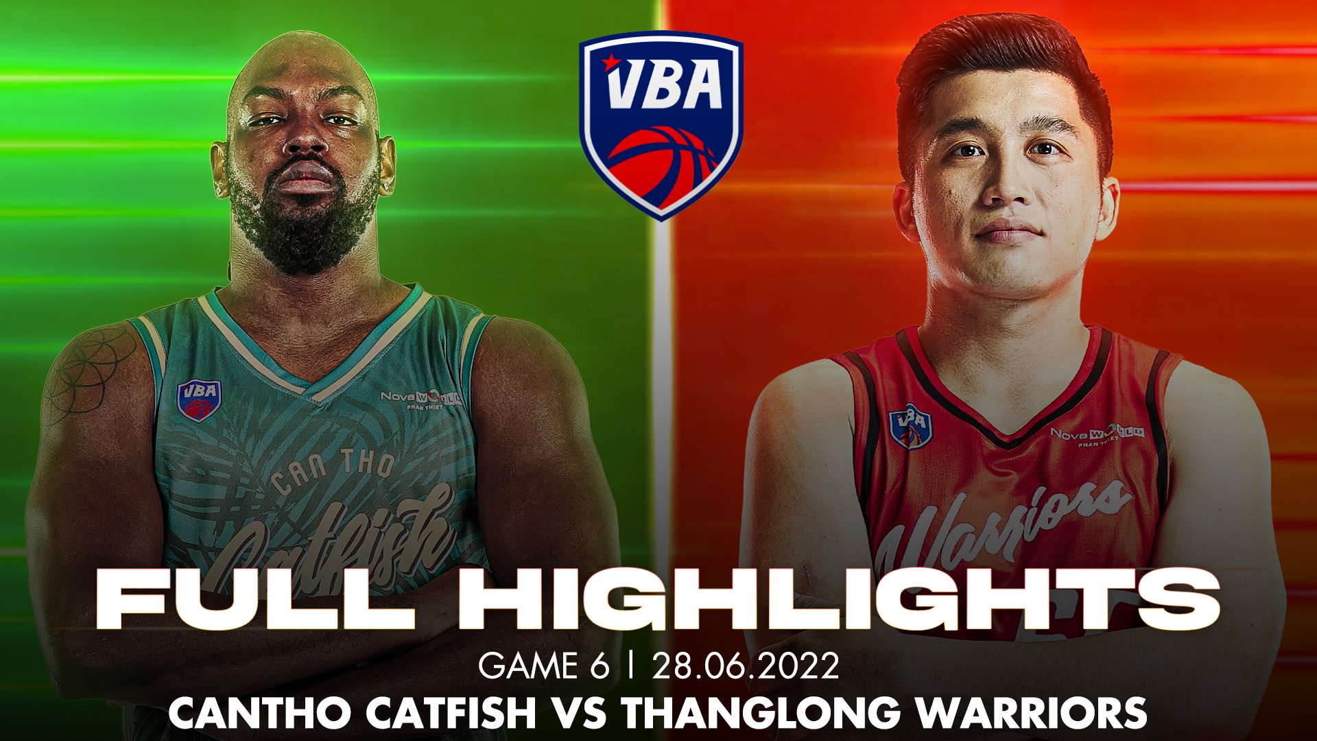 Full Highlights | VBA 2022 | Game 6: Cantho Catfish vs Thang Long Warriors