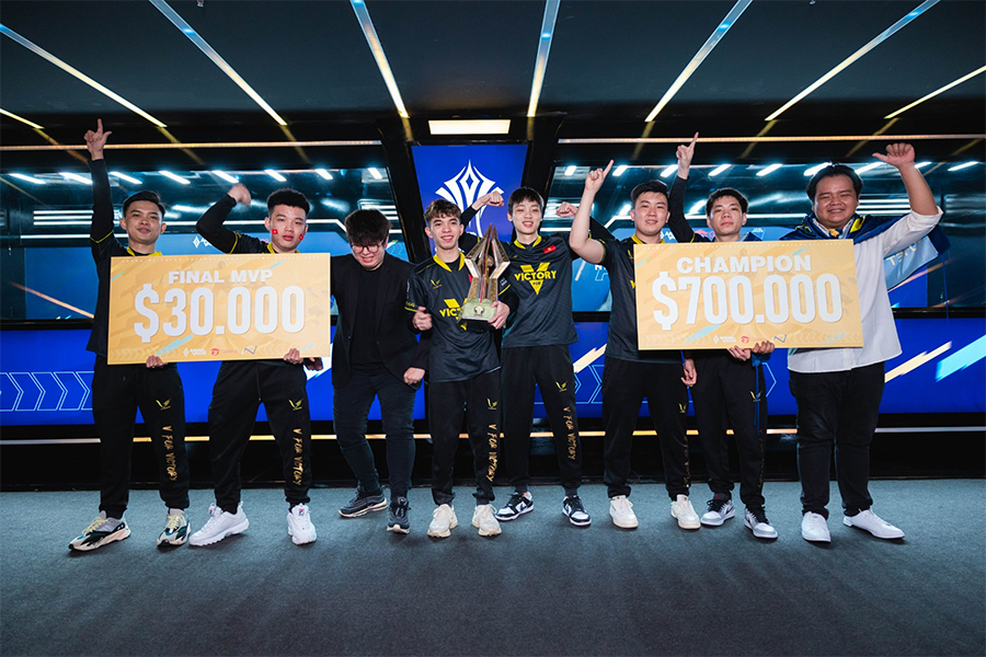 Vô địch AIC 2022, V Gaming trở thành đội tuyển Liên Quân số 1 Việt Nam về tiền thưởng