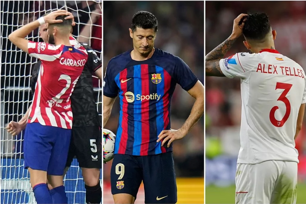 “Vụ đắm tàu” của bóng đá Tây Ban Nha ở Champions League