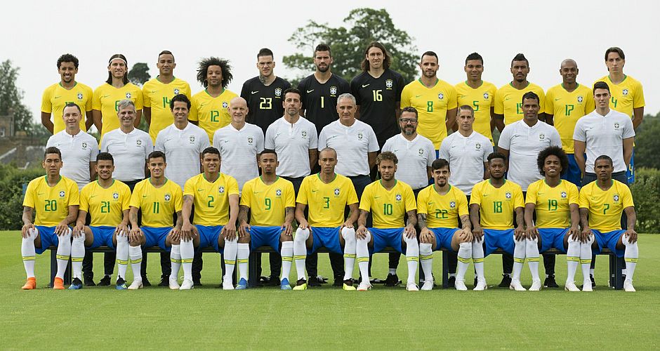 Ảnh chính thức của tuyển Brazil dự World Cup 2022