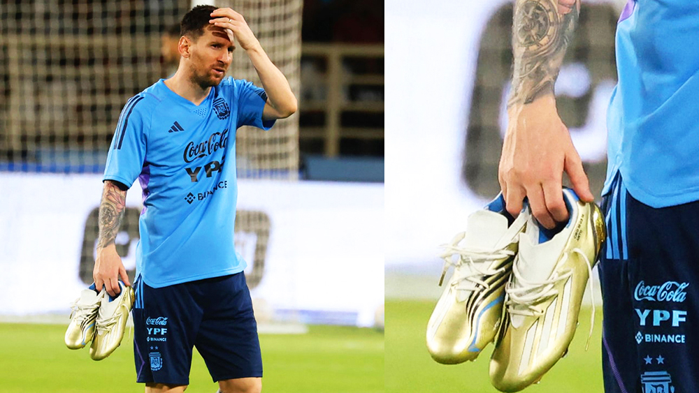 Soi “chiến hài” Adidas mới tinh của Lionel Messi dùng tại World Cup 2022