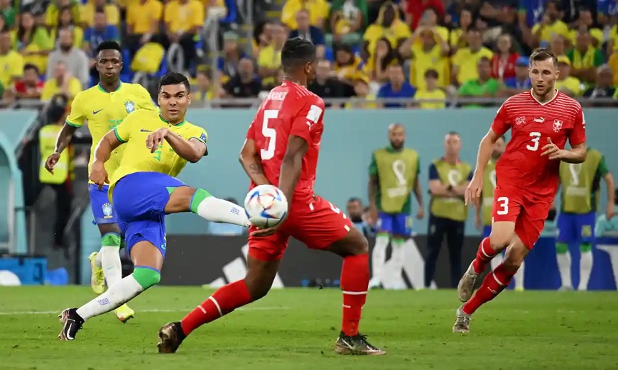 Brazil lặp lại thành tích kỳ lạ ở World Cup khi hạ gục Thụy Sĩ