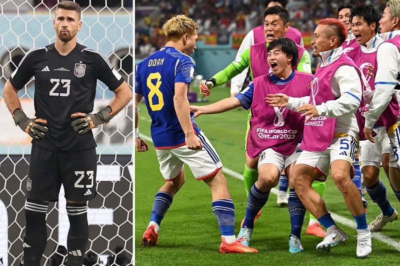 Diễn biến không tưởng giữa Đức, Nhật Bản và Tây Ban Nha trong hiệp 2   