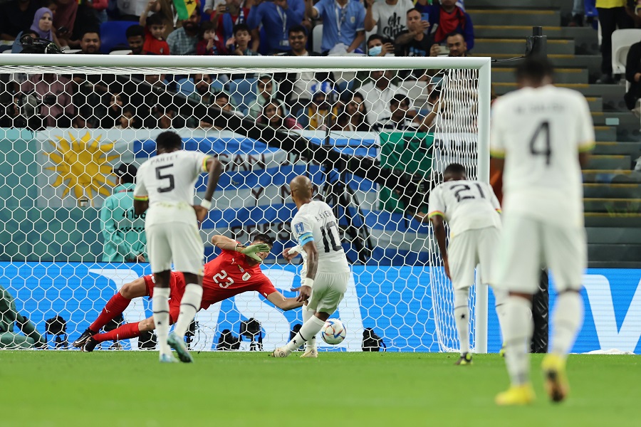 Ghana khiến tỷ lệ hỏng phạt đền cao gần gấp đội World Cup 2018