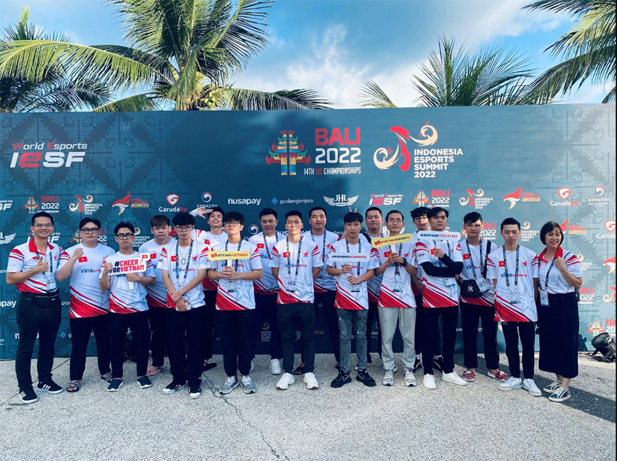 Đội tuyển Esports Việt Nam kết thúc hành trình tại IESF WEC 2022