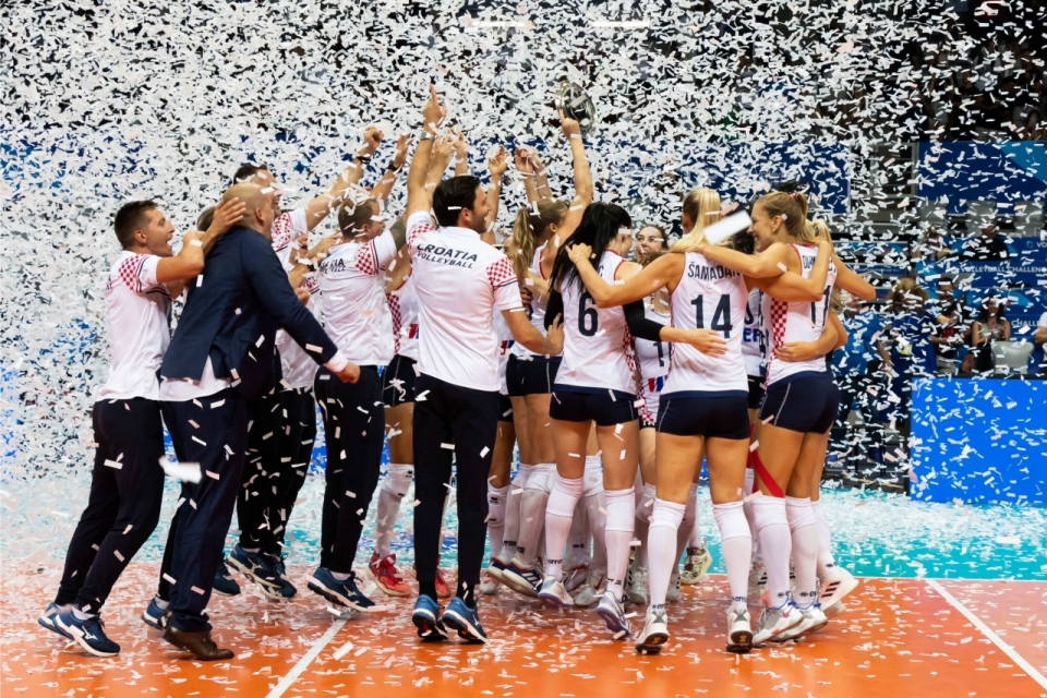 Croatia và Cuba giành chức vô địch Volleyball Challenger Cup lịch sử
