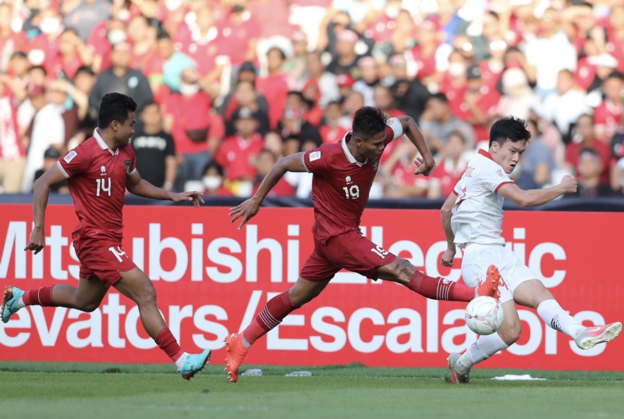 Kết quả Việt Nam 0-0 Indonesia: Tạm chiếm ưu thế