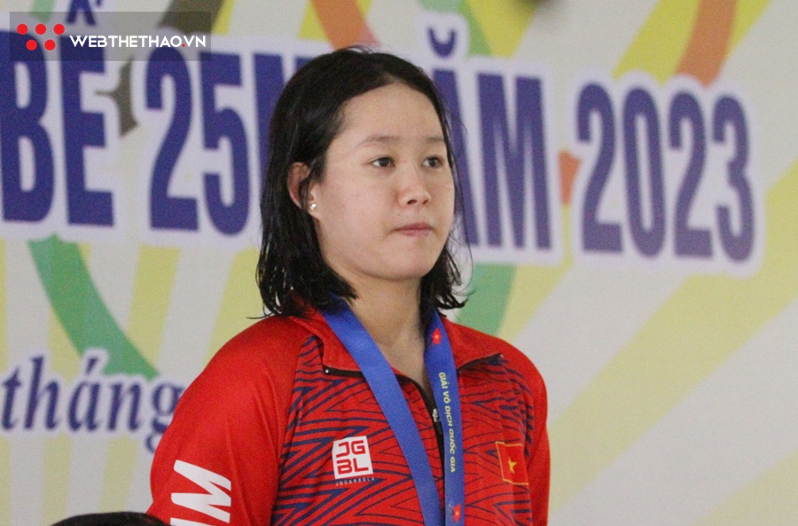 Kỷ lục của Ánh Viên chưa bị phá ở giải bơi VĐQG bể 25m 2023