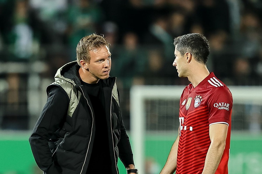 Nagelsmann bị Bayern sa thải xuất phát từ... Lewandowski