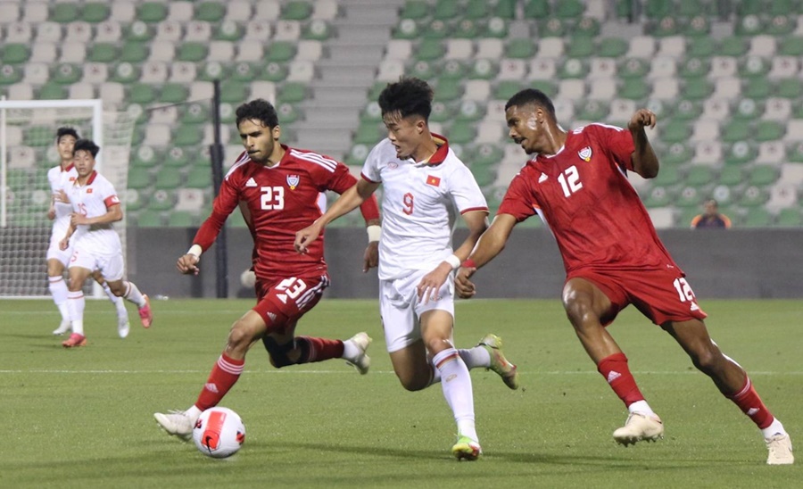 Kết quả U23 Việt Nam 0-4 U23 UAE: Thất bại nặng nề 