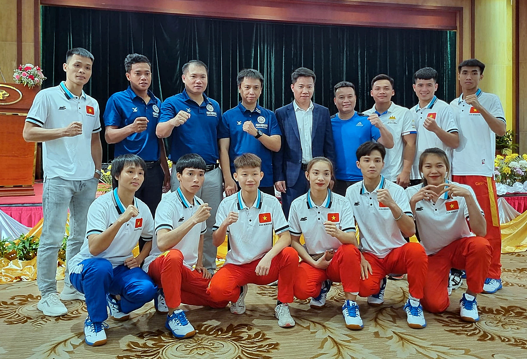 Đội tuyển Bokator Việt Nam tranh tài giải tiền SEA Games 32 với 