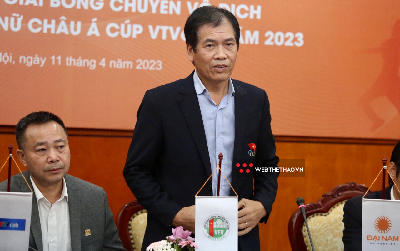PCT Liên đoàn bóng chuyền Trần Đức Phấn đánh giá về sự cố trọng tài Cúp Hùng Vương 2023