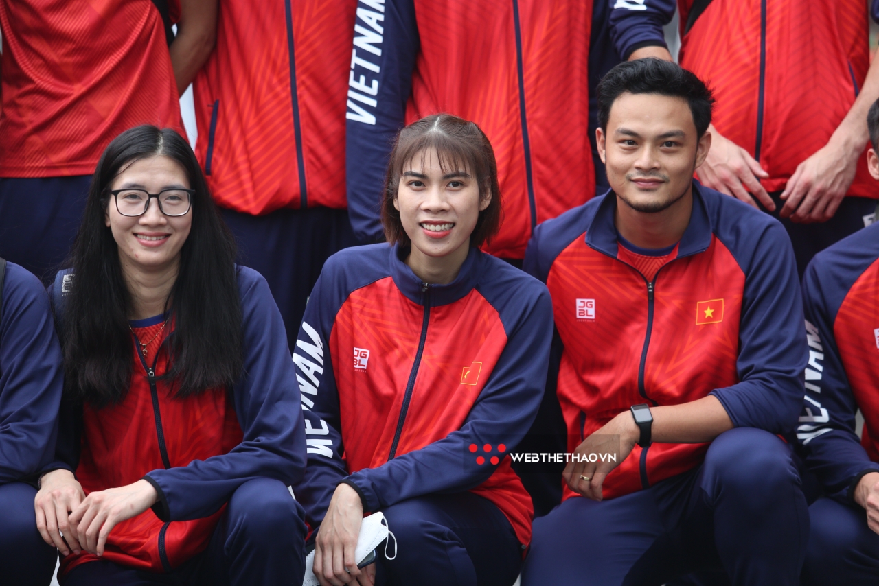 Đội tuyển bóng chuyền nữ Việt Nam tập huấn trước thềm AVC Club và SEA Games 32